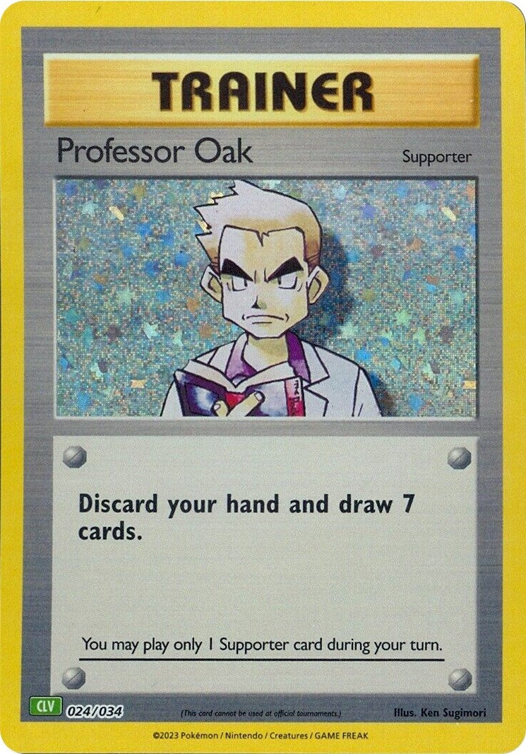 Professor Oak CLV (024/034) [CL]