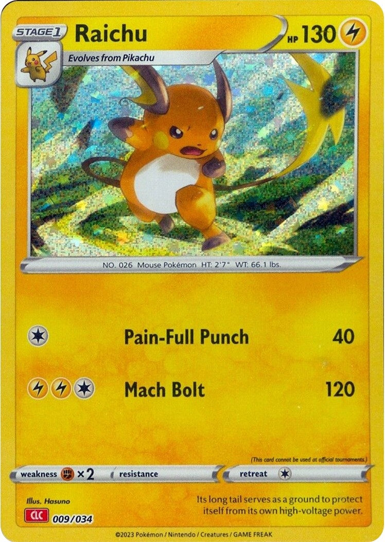 Raichu (009/034) [CL]