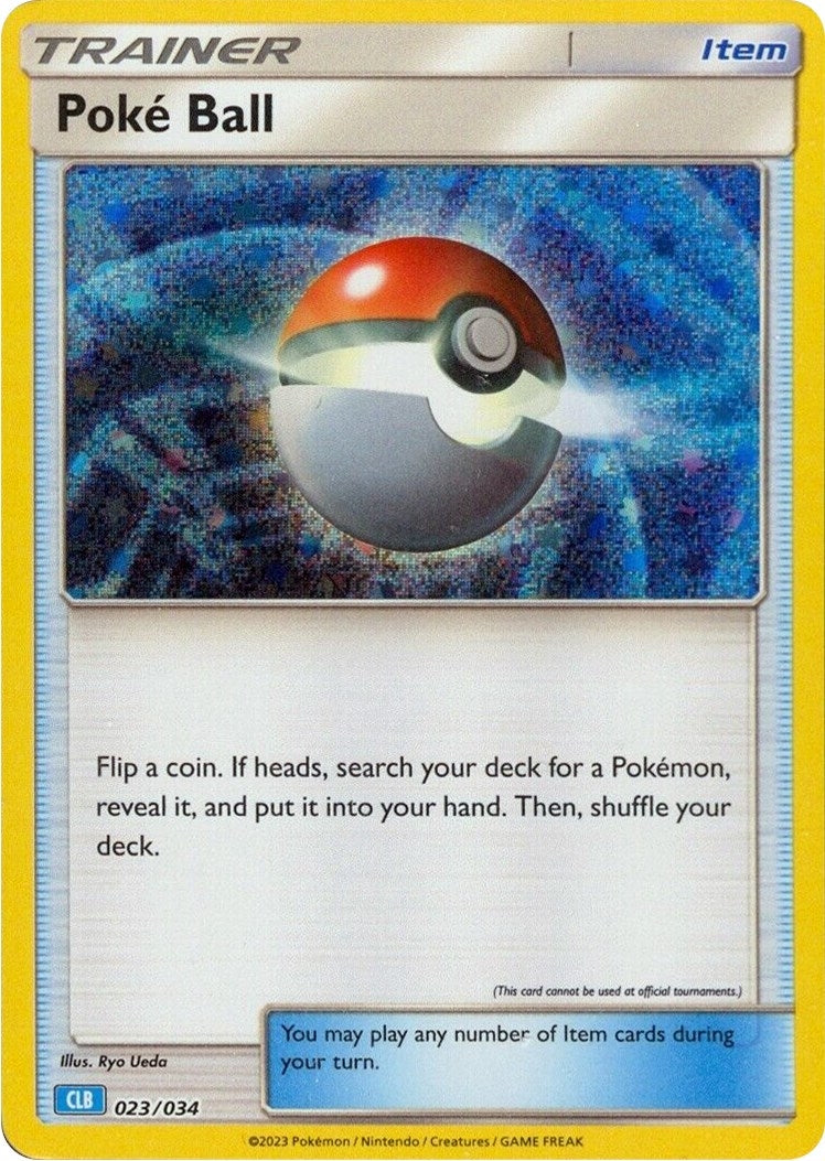 Poke Ball CLB (023/034) [CL]