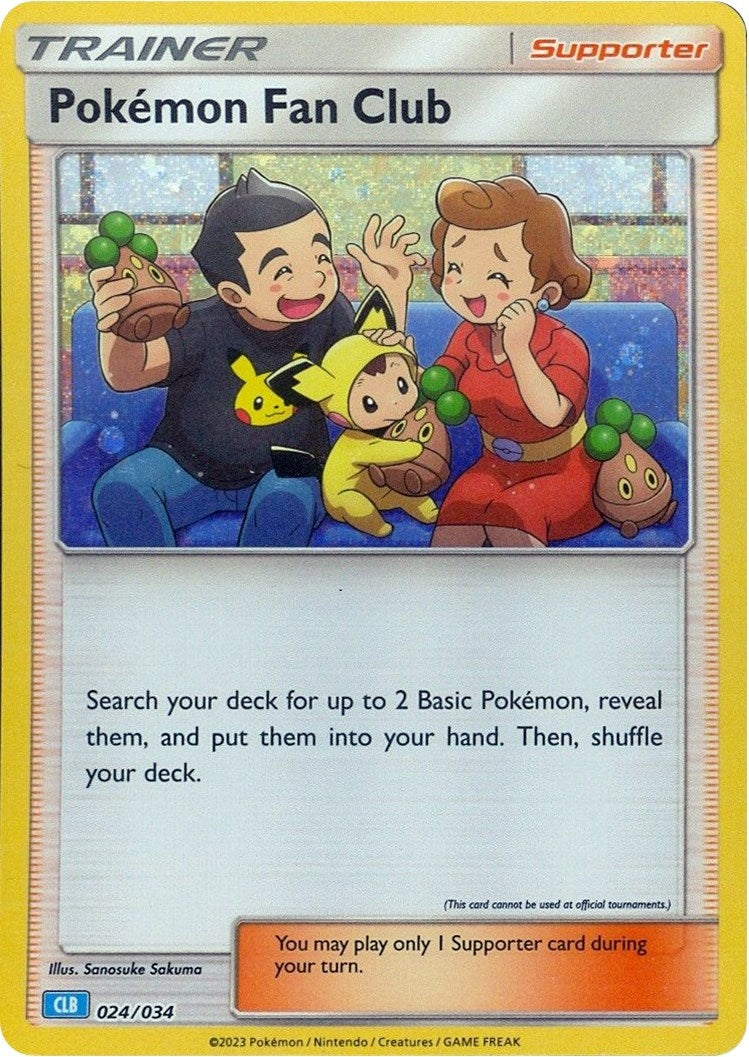 Pokemon Fan Club CLB (024/034) [CL]