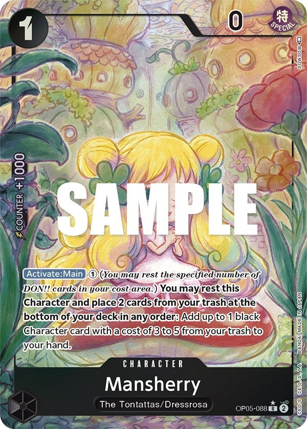 Mansherry (Alternate Art) (OP05-088) [OP05]