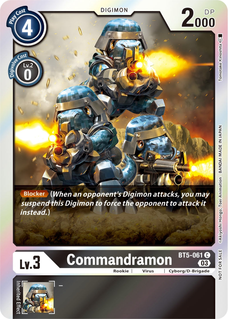 Image for Commandramon (Winner Pack -Blast Ace-) [Battle of Omni]