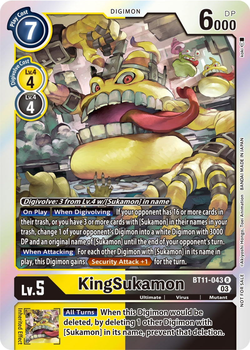 Image for KingSukamon (Winner Pack -Blast Ace-) [Dimensional Phase]