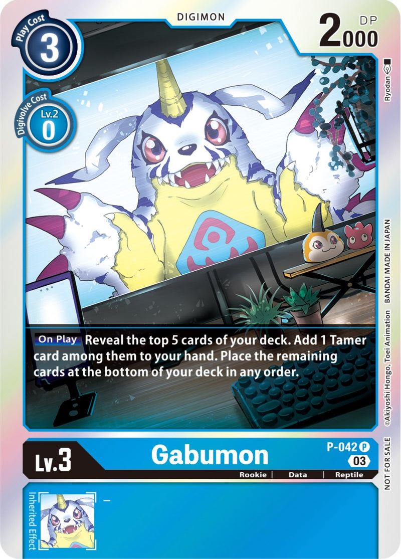 Image for Gabumon (Winner Pack -Blast Ace-) [Digimon Promotion Cards]