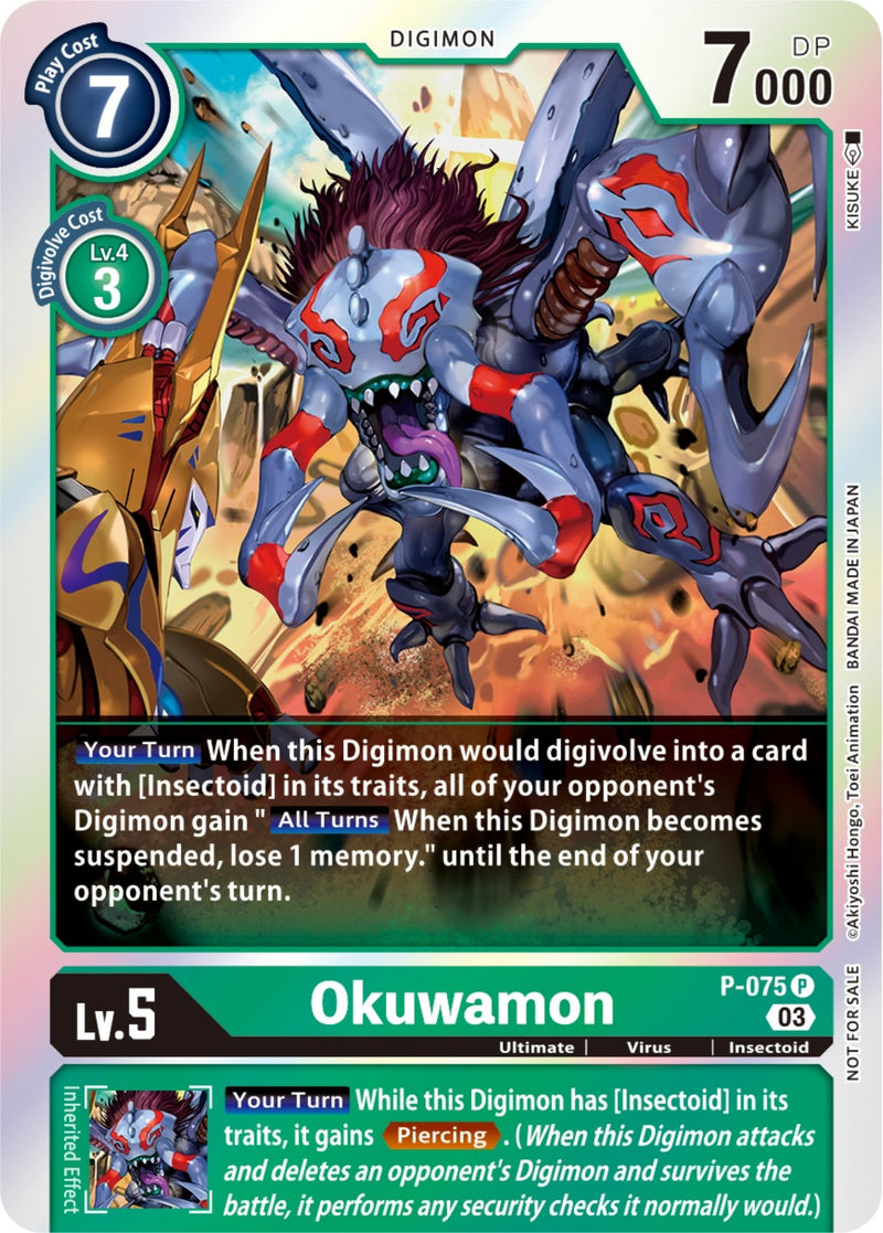Image for Okuwamon (Winner Pack -Blast Ace-) [Digimon Promotion Cards]