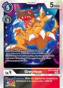 Image for Greymon (Official Tournament Pack Vol.11) [Across Time]