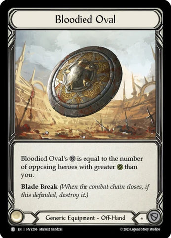 Image for Bloodied Oval [Heavy Hitters]