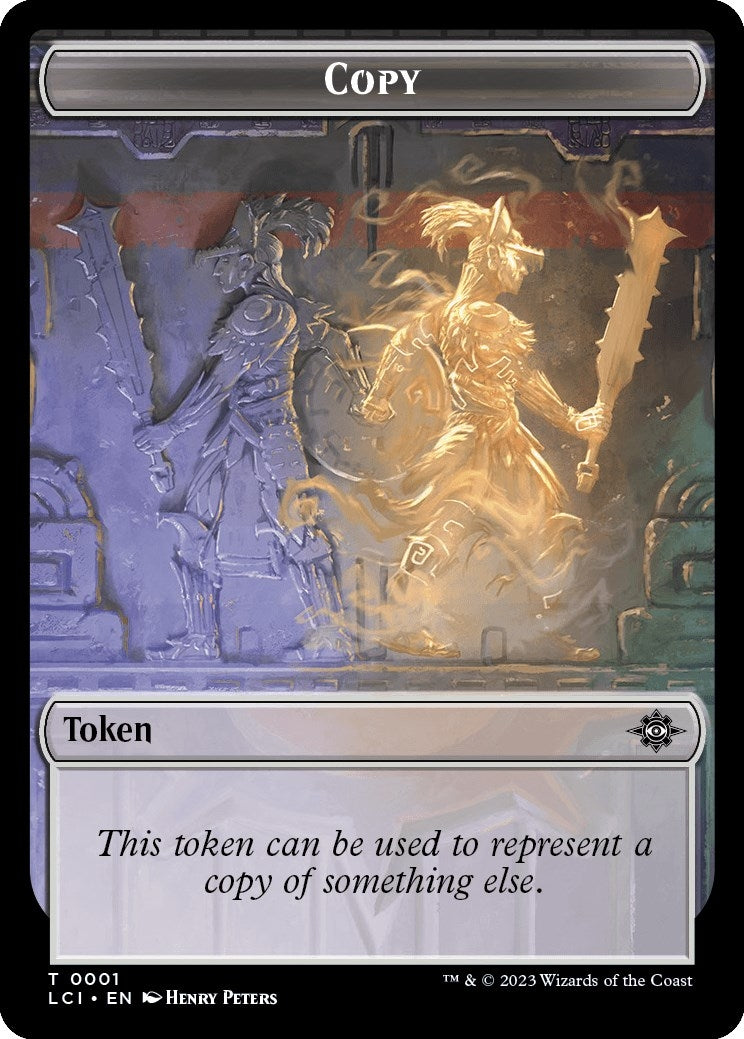 Copy Spirit Double Sided Token (1 // 14) [LCI]