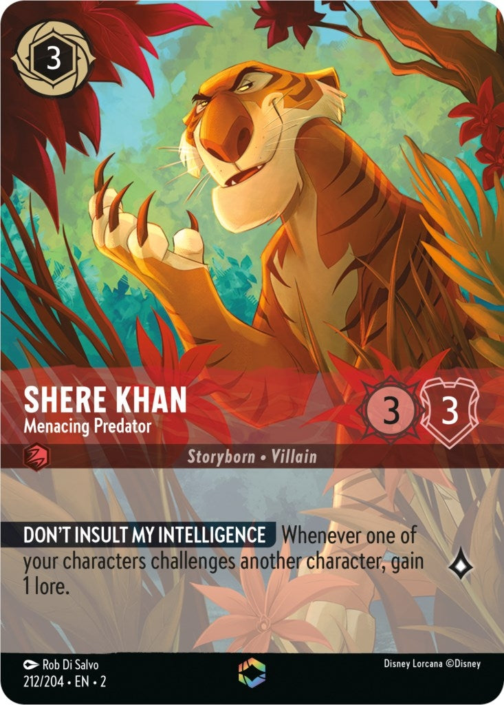 Shere Khan Menacing Predator Enchanted (212/204) [2]