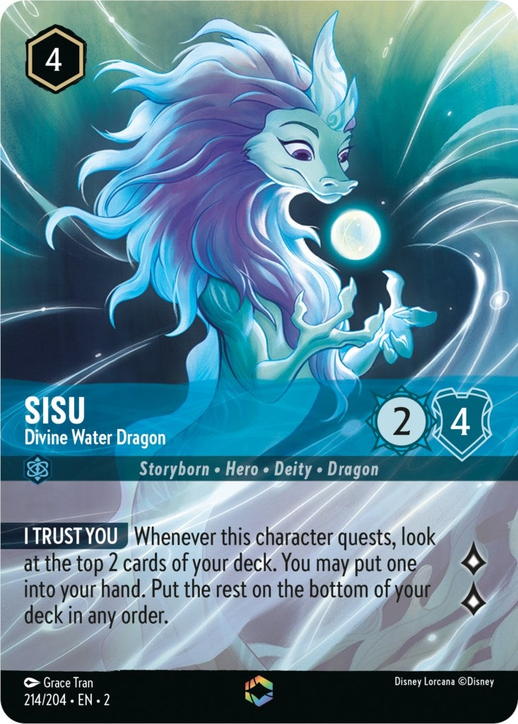 Sisu Divine Water Dragon Enchanted (214/204) [2]