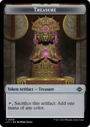 Treasure 0018 Dinosaur 0009 Double Sided Token (18 // 9) [LCI]