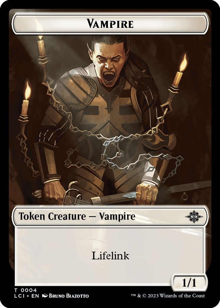 Vampire Spirit Double Sided Token (4 // 14) [LCI]