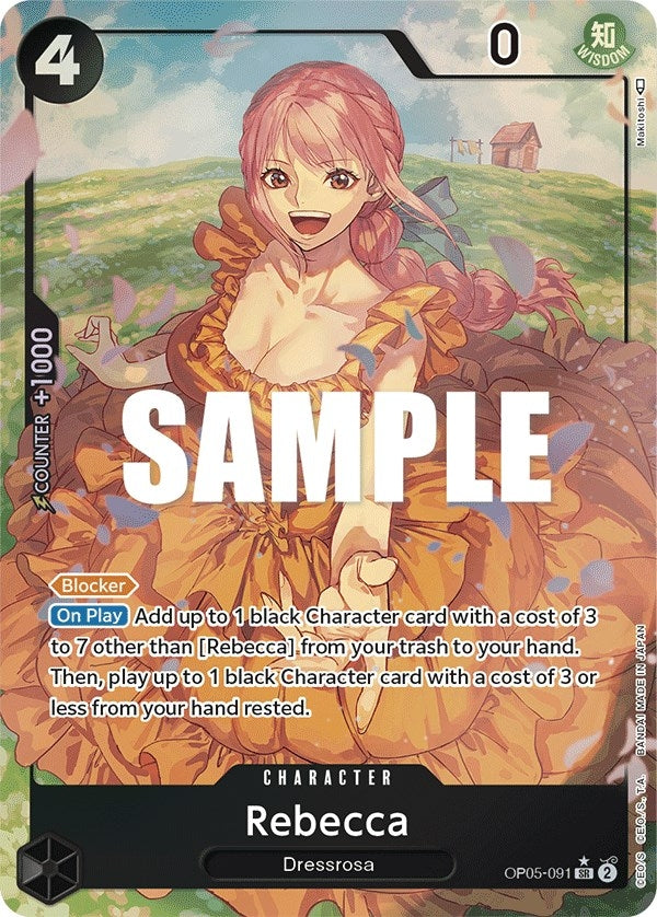 Rebecca (Alternate Art) (OP05-091) [OP05]