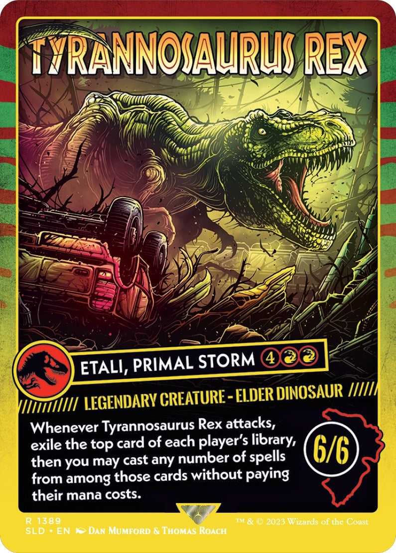 Tyrannosaurus Rex Etali Primal Storm (1389) [SLD]
