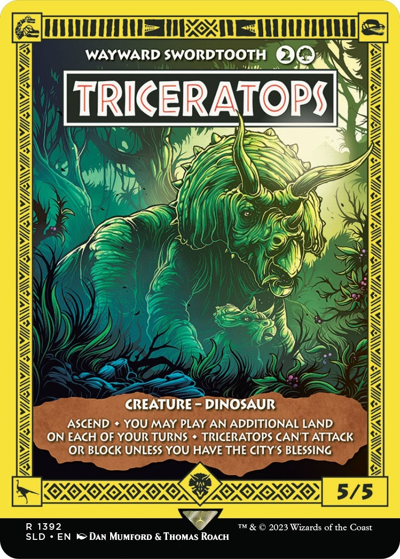Triceratops Wayward Swordtooth (1392) [SLD]
