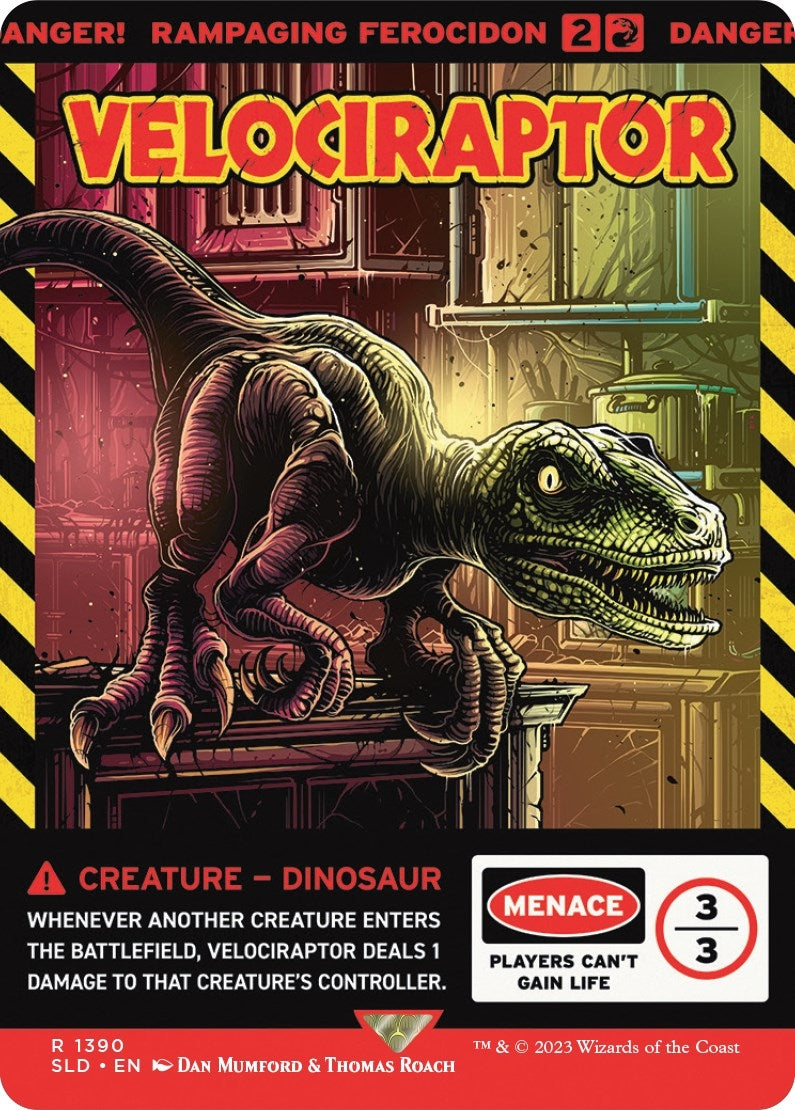 Velociraptor Rampaging Ferocidon (1390) [SLD]