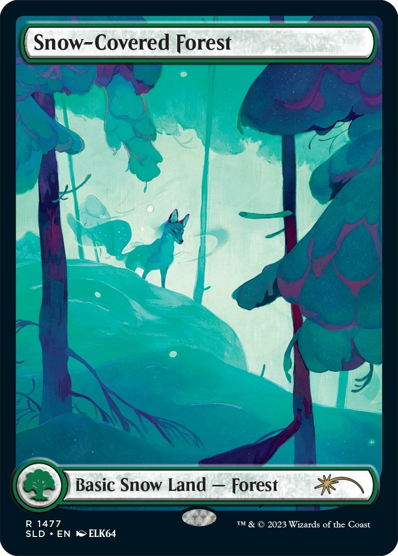 Snow Covered Forest 1477 (1477) [SLD]