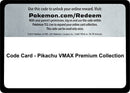 Code Card Pikachu VMAX Premium Collection [CRZ]