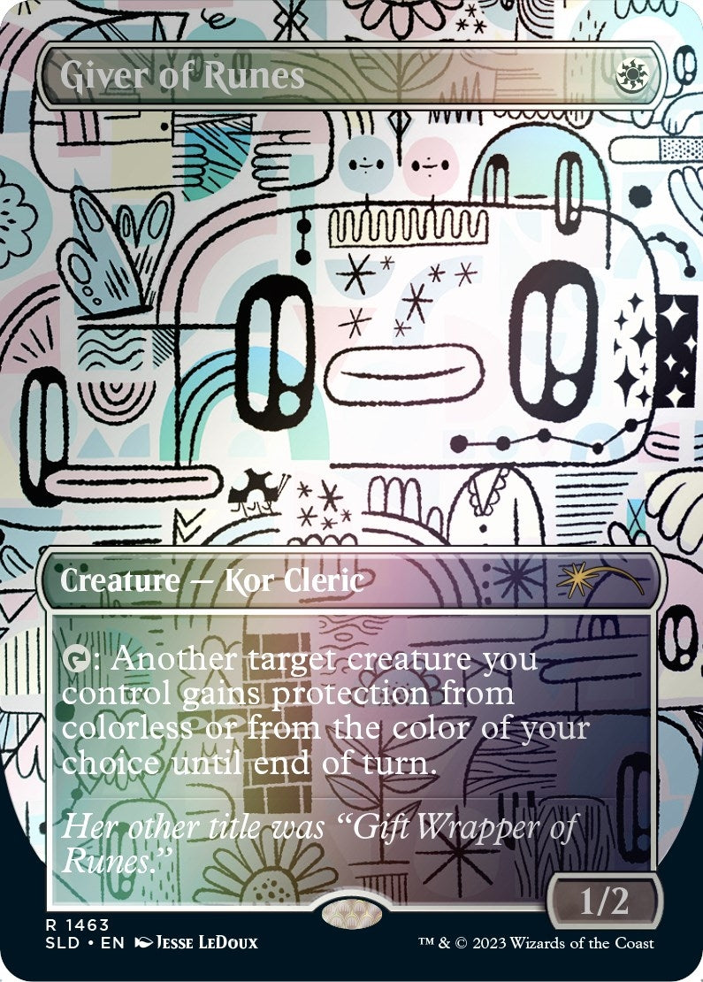 Giver of Runes Rainbow Foil (1463) [SLD]
