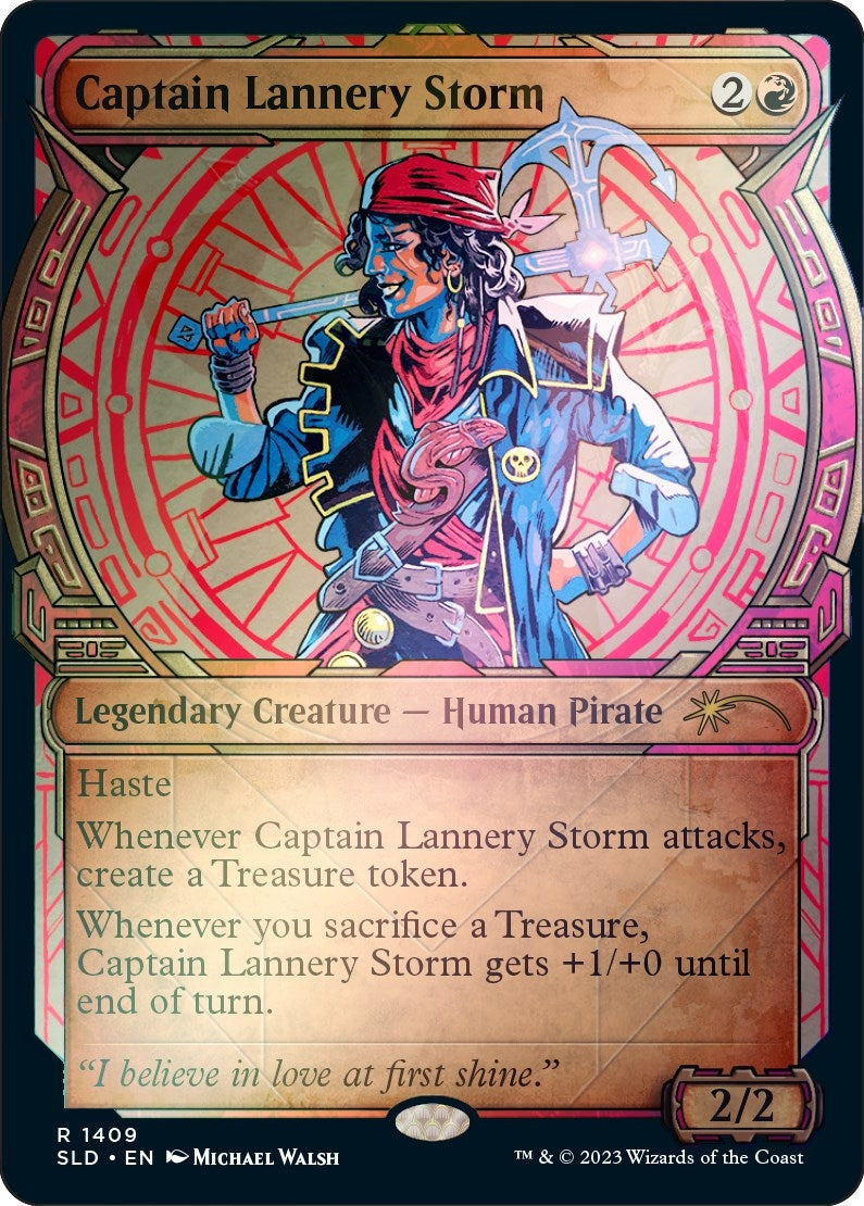 Captain Lannery Storm Rainbow Foil (1409) [SLD]