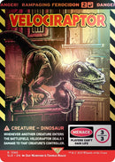 Velociraptor Rampaging Ferocidon Rainbow Foil (1390) [SLD]