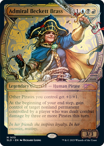 Admiral Beckett Brass Rainbow Foil (1410) [SLD]