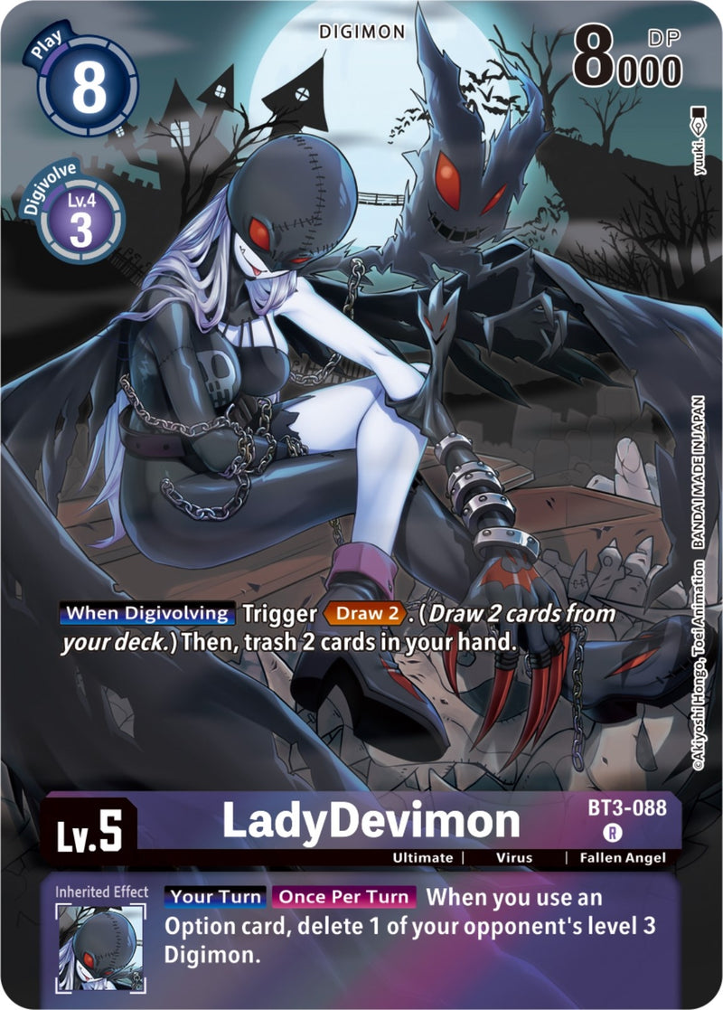 Image for LadyDevimon - BT3-088 (Gift Box 2023) [Release Special Booster]