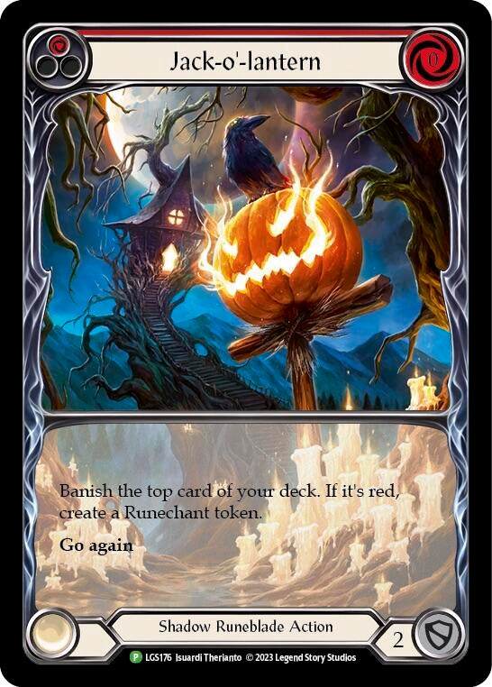 Image for Jack-o'-lantern (Red) - LGS176 [Flesh and Blood: Promo Cards]