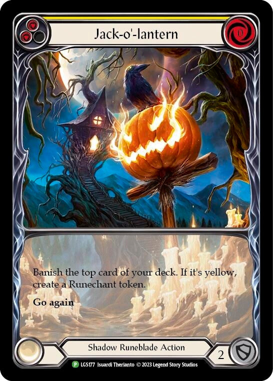 Image for Jack-o'-lantern (Yellow) - LGS177 [Flesh and Blood: Promo Cards]