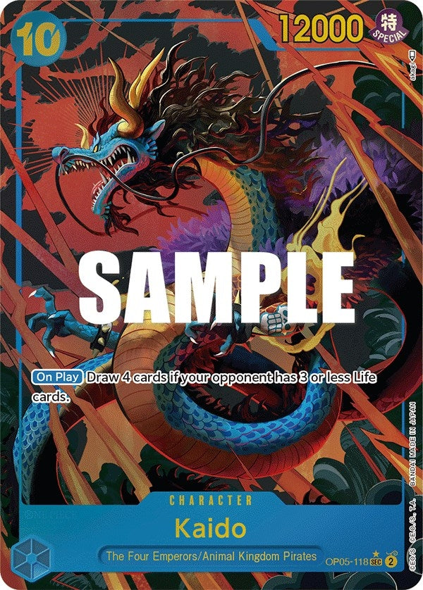 Kaido (118) (Alternate Art) (OP01-118) [OP05]
