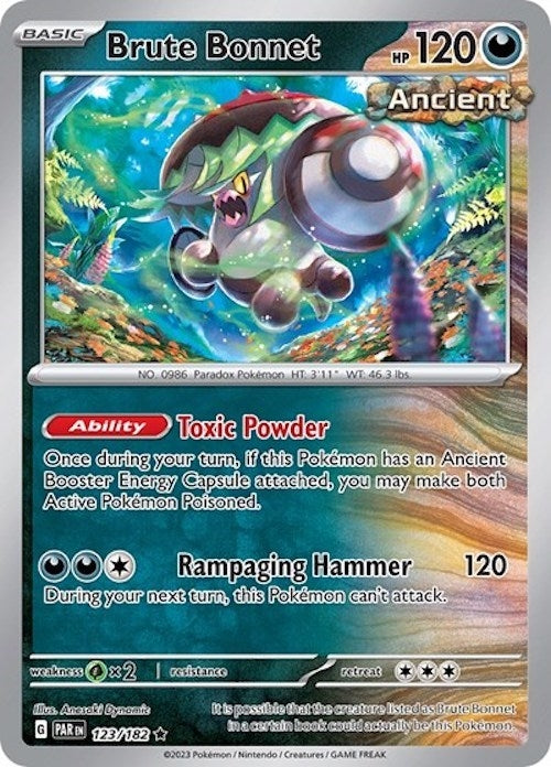 Brute Bonnet 123 182 Cosmos Holo (123/182) [SVP]