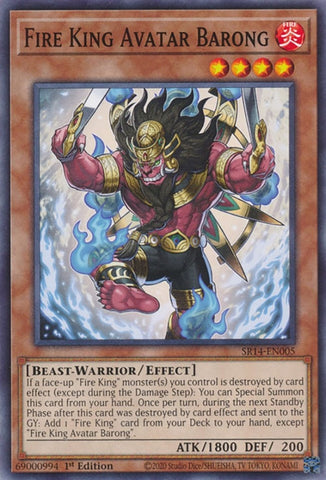 Fire King Avatar Barong (SR14-EN005) [SR14]
