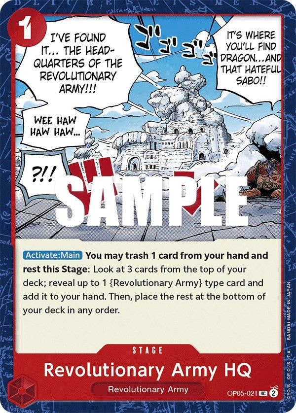 Revolutionary Army HQ (OP05-021) [OP05]