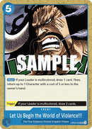 Let Us Begin the World of Violence!! (OP05-059) [OP05]