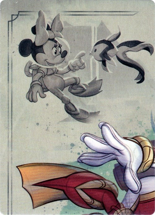 Minnie Mouse Wide Eyed Diver Puzzle Insert Top Left () [2]