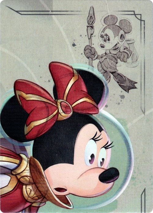 Minnie Mouse Wide Eyed Diver Puzzle Insert Top Right () [2]