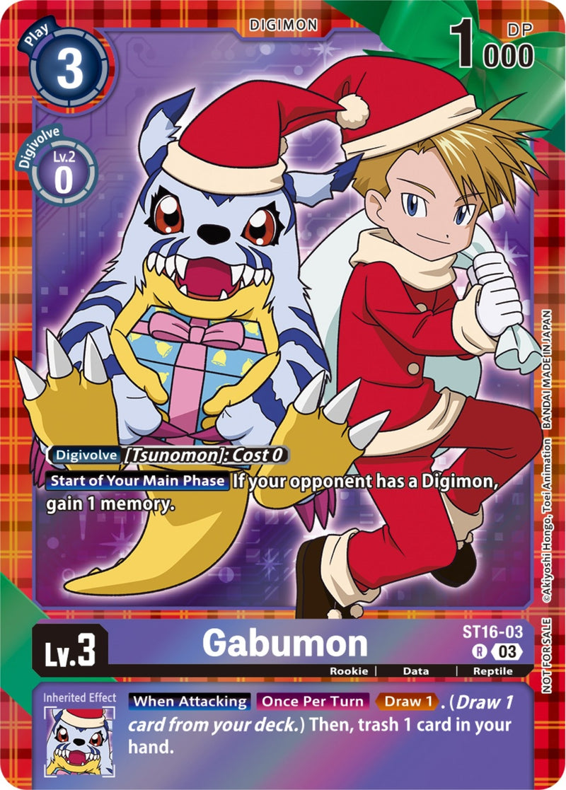 Image for Gabumon (Winter Holiday 2023) [Starter Deck 16: Wolf of Friendship]