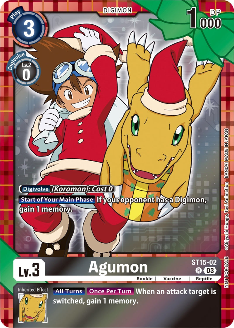 Image for Agumon (Winter Holiday 2023) [Starter Deck 15: Dragon of Courage]
