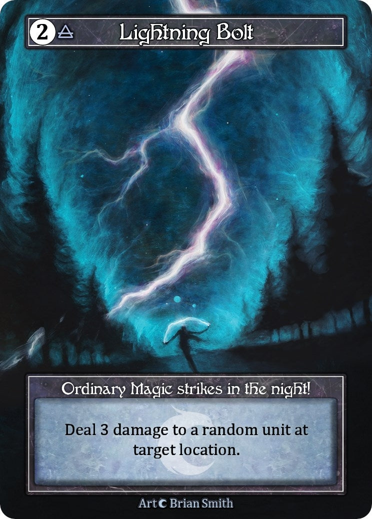 Image for Lightning Bolt (Team Covenant Promo) (Foil) [Beta]