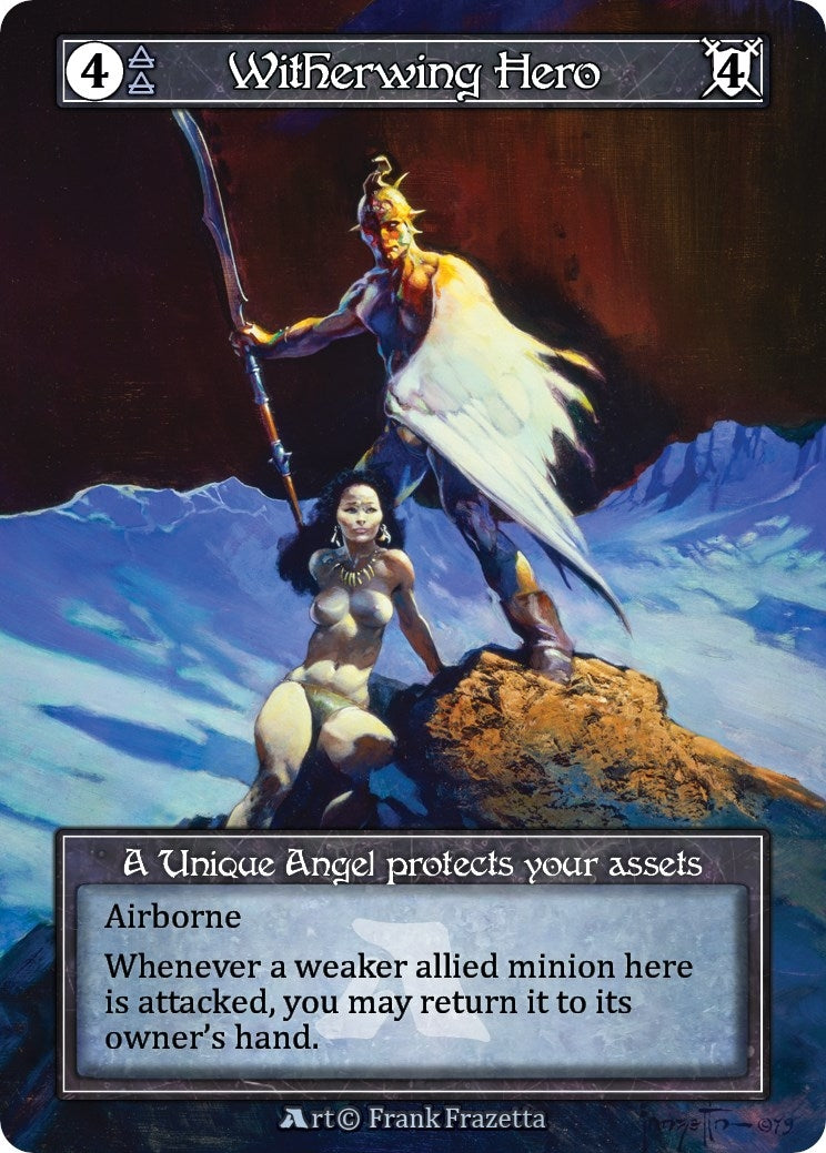 Image for Witherwing Hero (Alpha Investments Promo) (Foil) [Beta]