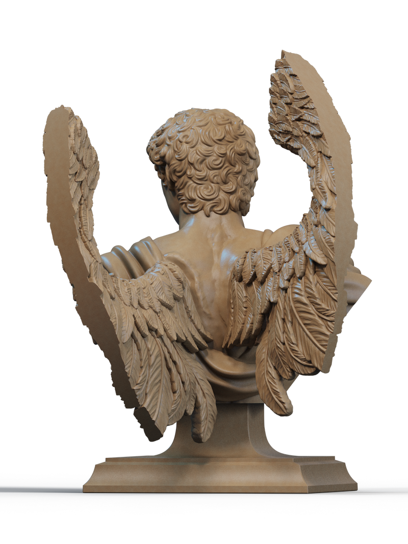 Archangel Michael Resin Bust - view 3