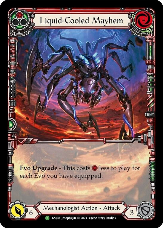 Image for Liquid-Cooled Mayhem (LGS198) [Flesh and Blood: Promo Cards]