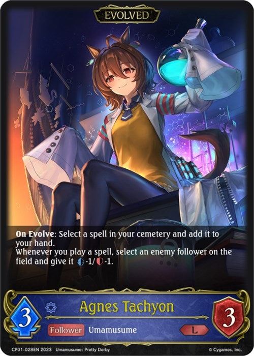 Agnes Tachyon Evolved (CP01-028EN) [CP01]