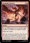 Demand Answers (122) [MKM]