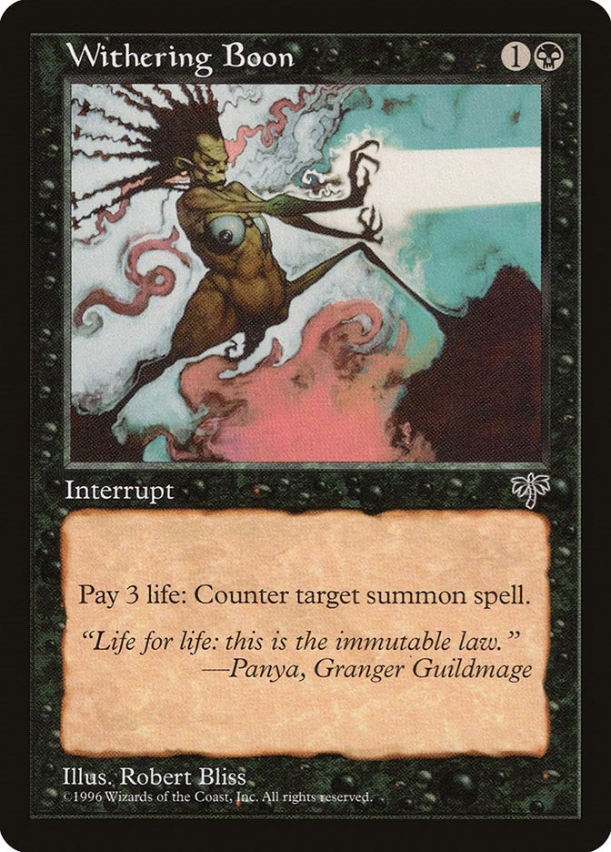 Withering Boon [MIR]