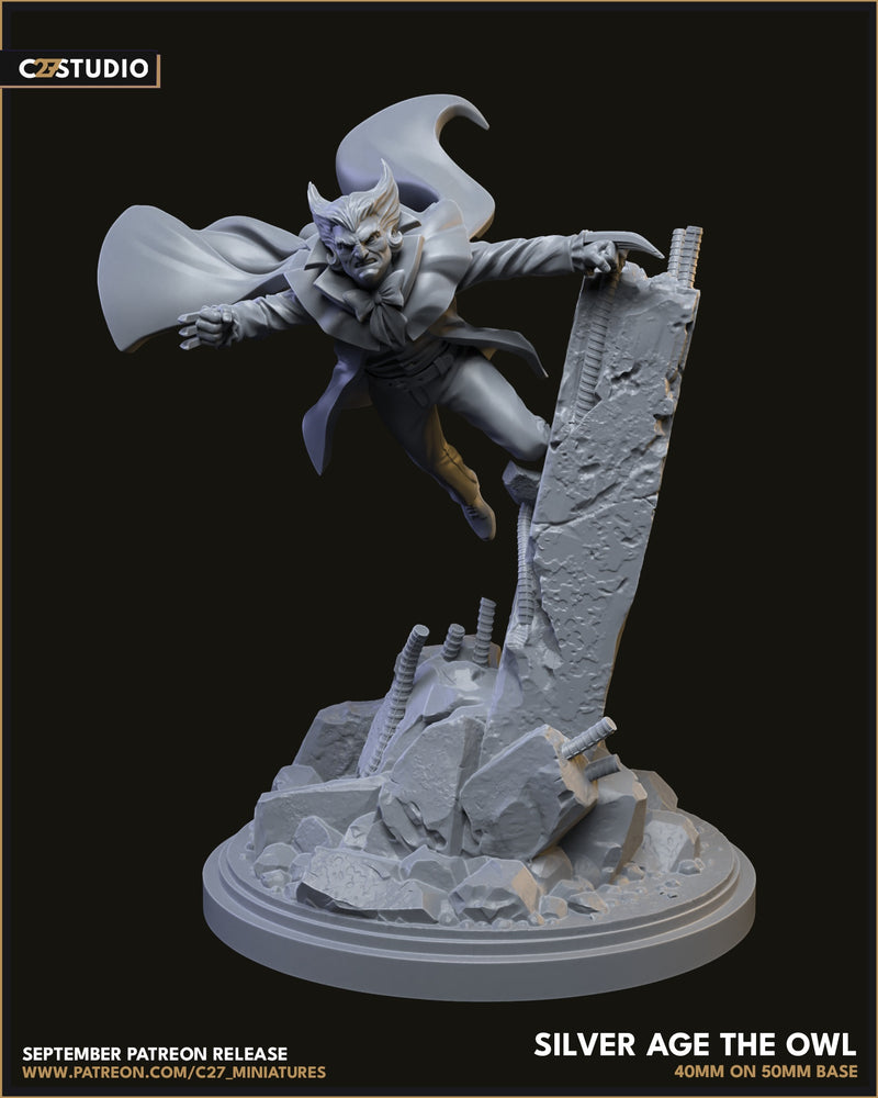 The Owl - Marvel MCP-Compatible Resin Miniature