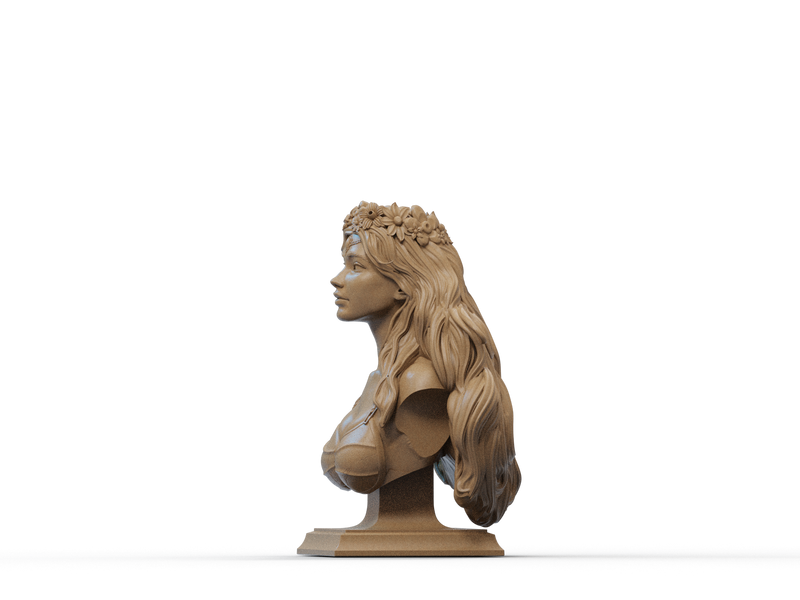 Artemis Resin Bust - view 4