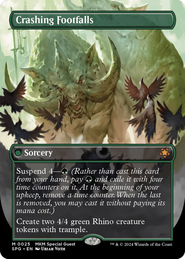 Crashing Footfalls Borderless (25) [SPG]