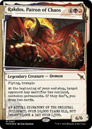 Rakdos Patron of Chaos Showcase Invisible Ink (387) [MKM]