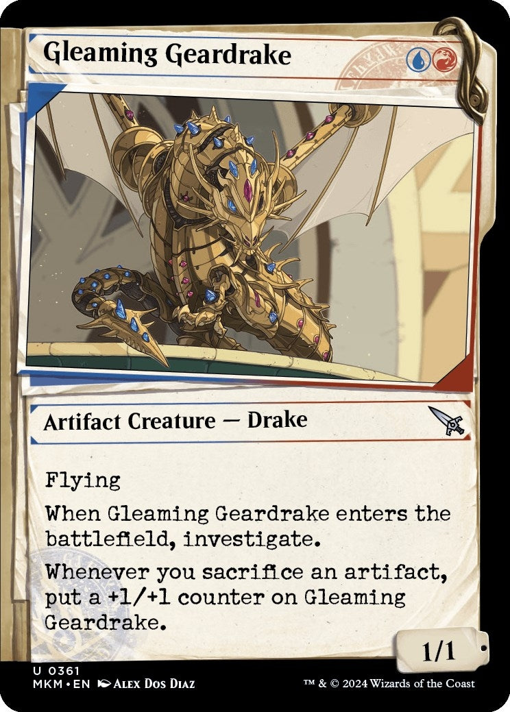 Gleaming Geardrake Showcase (361) [MKM]